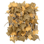 Traliccio Acero Artificiale Espandibile Arancione 5 pezzi 180x30 cm