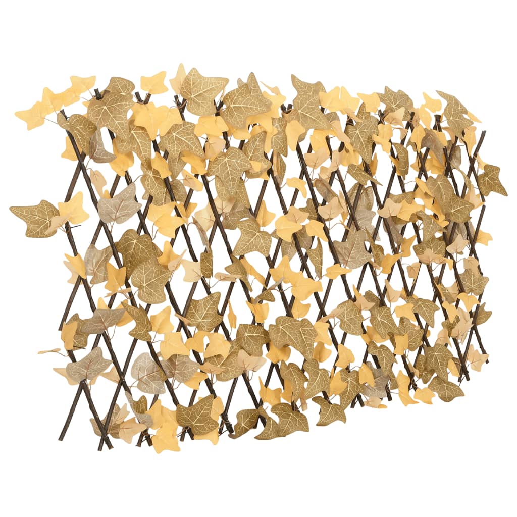 Traliccio Acero Artificiale Espandibile Arancione 5 pz 180x60 cm