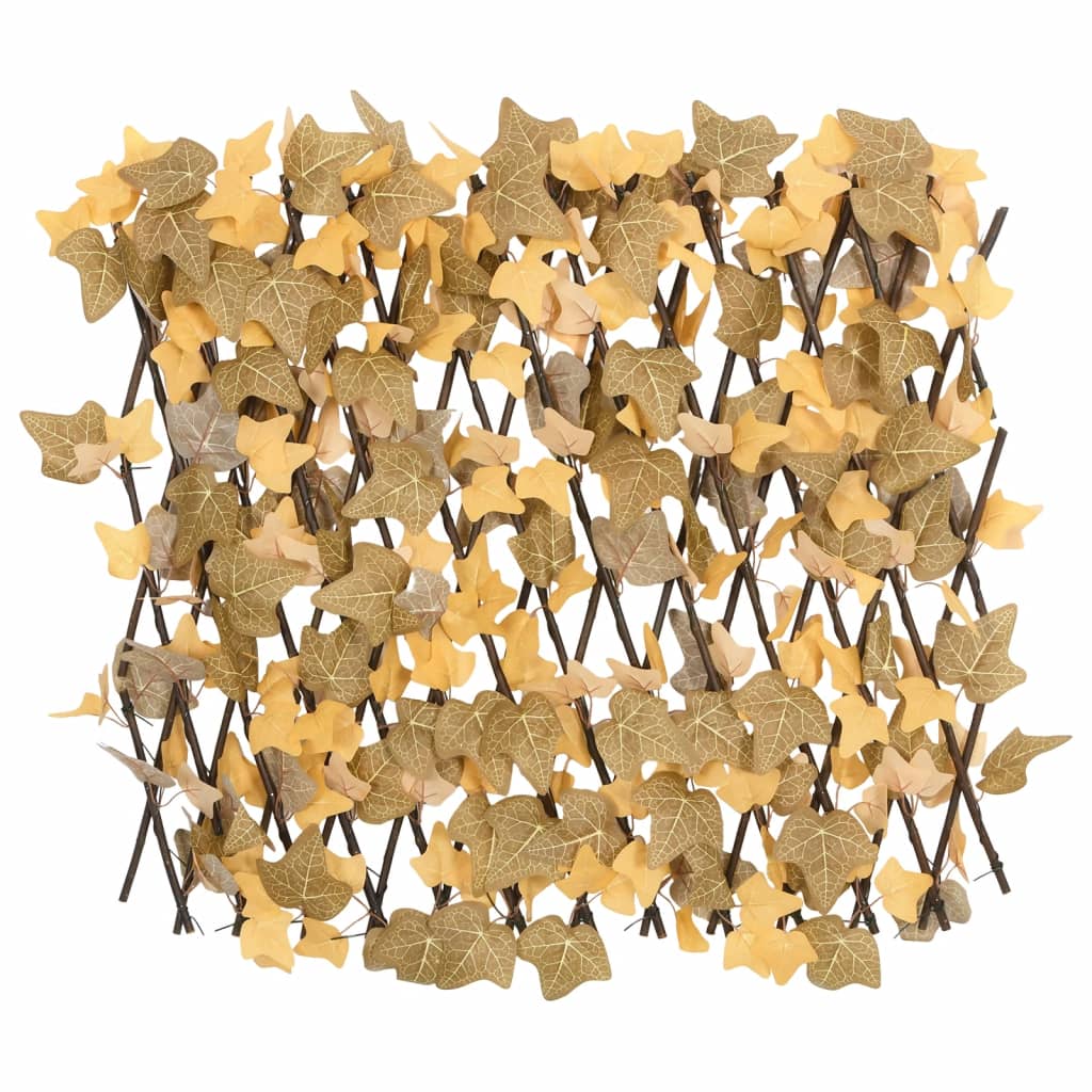Traliccio Acero Artificiale Espandibile Arancione 5 pz 180x60 cm