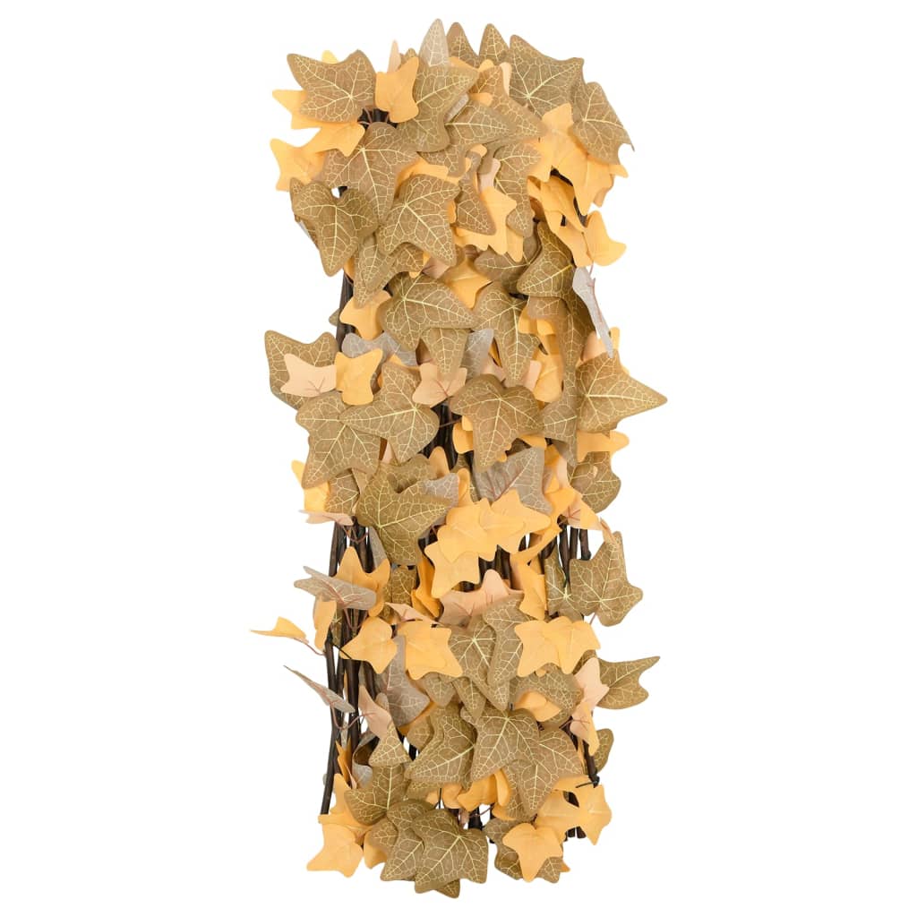 Traliccio Acero Artificiale Espandibile Arancione 5 pz 180x60 cm