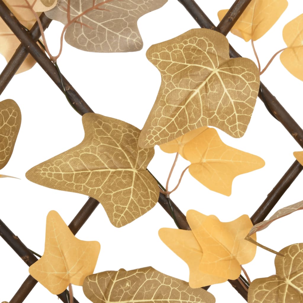 Traliccio Acero Artificiale Espandibile Arancione 5 pz 180x60 cm