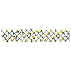 Traliccio Edera Artificiale Espandibile Giallo 40-180x20-30 cm