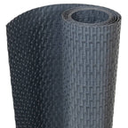 Paravento da Balcone Antracite 300x90 cm in Polyrattan