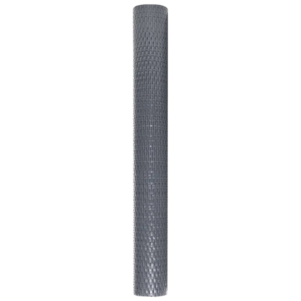 Paravento da Balcone Antracite 300x90 cm in Polyrattan