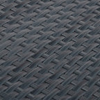 Paravento da Balcone Antracite 400x90 cm in Polyrattan