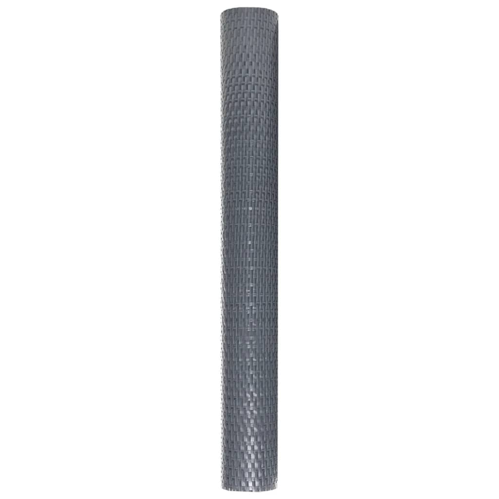 Paravento da Balcone Antracite 600x100 cm Polyrattan