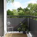 Paravento da Balcone Antracite 600x100 cm Polyrattan