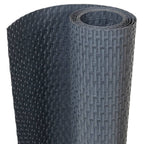 Paravento da Balcone Antracite 1000x90 cm in Polyrattan