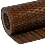 Paravento da Balcone Marrone e Nero 500x100 cm in Polyrattan