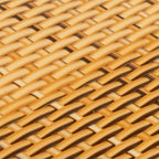 Paravento da Balcone Marrone Chiaro 400x80 cm in Polyrattan