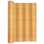 Paravento da Balcone Marrone Chiaro 400x90 cm in Polyrattan