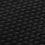Paravento da Balcone Nero 400x100 cm in Polyrattan