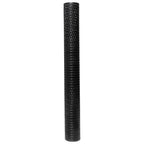 Paravento da Balcone Nero 500x80 cm in Polyrattan