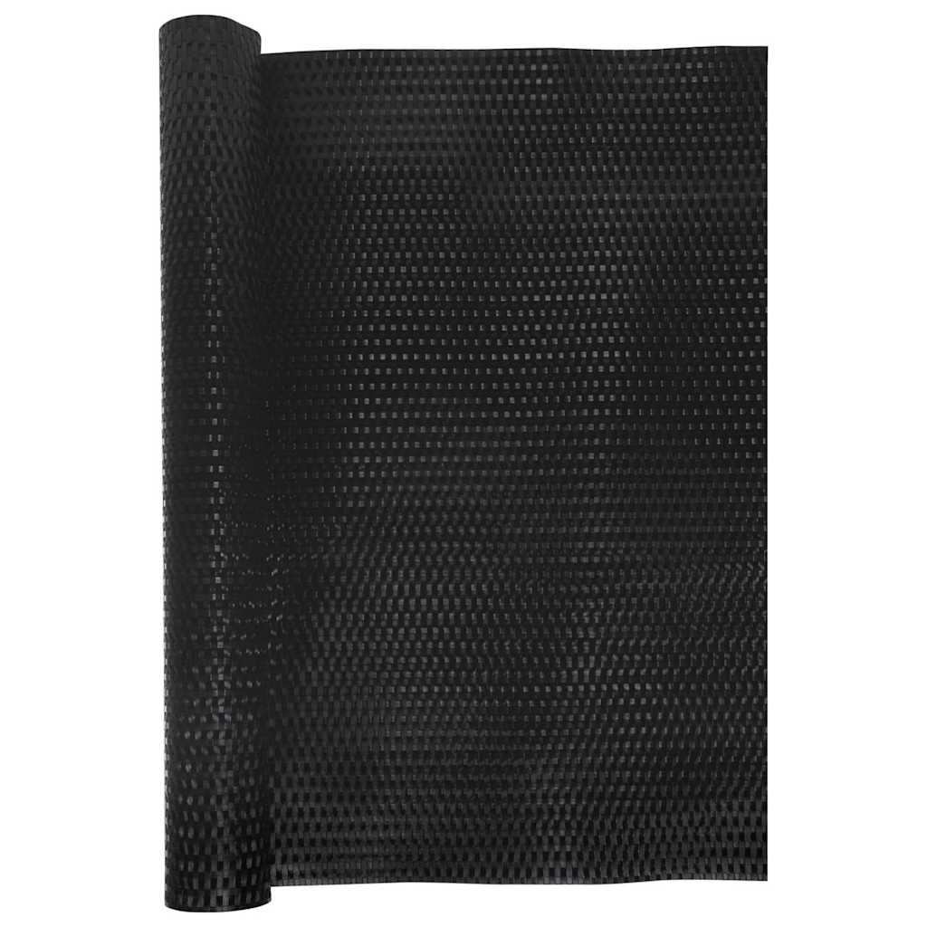 Paravento da Balcone Nero 1000x100 cm in Polyrattan