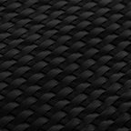 Paravento da Balcone Nero 1000x100 cm in Polyrattan