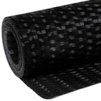 Paravento da Balcone Nero 1000x100 cm in Polyrattan