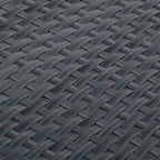 Schermi da Balcone 5 pz Antracite 255x19 cm Polyrattan