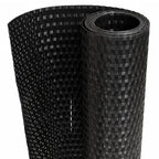 Schermi da Balcone 10 pz Neri 255x19 cm in Polyrattan