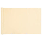 Paravento da Balcone Crema 400x120 cm in PVC