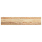 Davanzali in Legno Massello di Rovere 80x15x2 cm Non Trattati - Set 2 pz