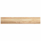 Davanzale Legno Massello Rovere 90x15x2 cm Non Trattato 2 Pezzi