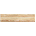 Davanzale in Legno Massello di Rovere 90x20x2 cm Non Trattato - Set 2 Pz