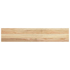Davanzali in Legno Massello di Rovere 100x20x2cm - 2 Pezzi Non Trattati