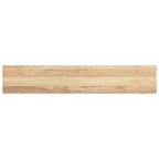 Davanzali 2 pz Legno Massello di Rovere Non Trattati 110x20x2cm