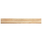 Davanzali 2 pz Non Trattati 160x20x2cm Legno Massello di Rovere