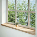 Davanzali in Legno Massello di Rovere 140x25x2 cm - Confezione 2 pz