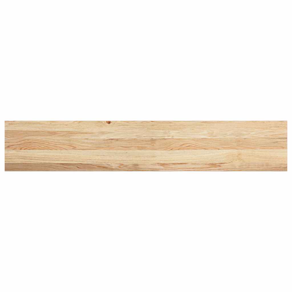 Davanzali in Legno Massello di Rovere 140x25x2 cm - Confezione 2 pz