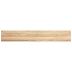 Davanzali in Legno Massello di Rovere 160x25x2 cm - Confezione da 2 Pezzi Non Trattati