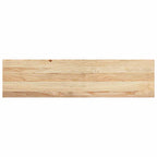 Davanzali 2 pz Non Trattati 100x30x2cm Legno Massello di Rovere
