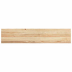 Davanzale in legno massello di rovere 120x30x2 cm - Set 2 pezzi non trattati