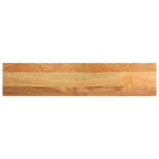 Davanzale in Legno Massello Rovere Marrone Chiaro 70x15x2 cm - Set 2 Pezzi