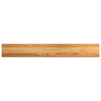 Davanzali in Legno Massello Rovere Marrone Chiaro 110x15x2 cm - Confezione 2 Pezzi