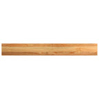 Davanzale in Legno Massello Rovere Marrone Chiaro 120x15x2 cm - Set 2 pz