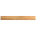 Davanzale in Legno Massello Rovere 140x15x2 cm Marrone Chiaro - Confezione 2 pz