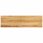 Davanzali 2 pz Marrone Chiaro 90x25x2 cm Legno Massello Rovere