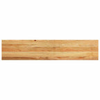 Davanzale in Legno Massello Rovere 120x25x2cm Marrone Chiaro (Set 2 pz)