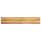 Davanzali in Legno Massello Rovere 160x25x2cm Marrone Chiaro - Set 2 pz