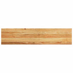 Davanzale in Legno Massello Rovere 110x30x2 cm Marrone Chiaro - Confezione 2 pz