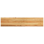 Davanzali 2 pz Rovere Massello Marrone Chiaro 120x30x2 cm