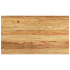 Davanzale in Legno Massello Rovere 70x40x2 cm Marrone Chiaro - Confezione 2 pz