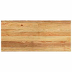 Davanzale in Legno Massello di Rovere 90x40x2 cm Marrone Chiaro - 2 Pezzi