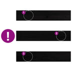 Davanzali 2 pz Legno Massello Rovere Marrone-nero 80x15x2 cm