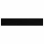 Davanzale in Legno Massello Rovere 90x15x2 cm Marrone-nero - Confezione 2 pz