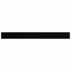 Davanzali 2 pz Marrone-nero 160x15x2 cm Legno Massello Rovere