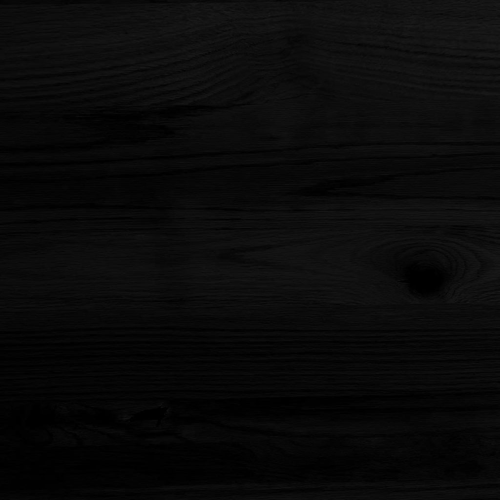 Davanzale in Legno Massello Rovere 80x25x2 cm Marrone-nero - Confezione 2 pezzi