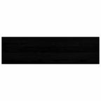 Davanzali 2 pz Marrone-nero 90x25x2 cm Legno Massello Rovere